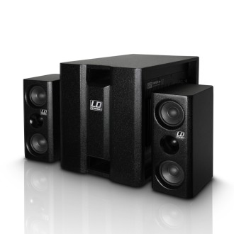 LD Systems DAVE 8 XS - Compact 8" powered Multimedia System white