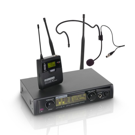 LD Systems WIN 42 BPH - Wireless Microphone System with Belt Pack and Headset