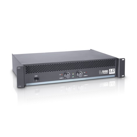 LD Systems DJ 500 - PA Power Amplifier 2 x 250 W 4 Ohms