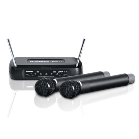 LD Systems ECO 2X2 HHD 2 - Wireless Microphone System with 2 x Dynamic Handheld Microphone