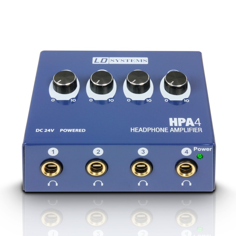 LD Systems HPA 4 - Headphone Amplifier 4 Channels