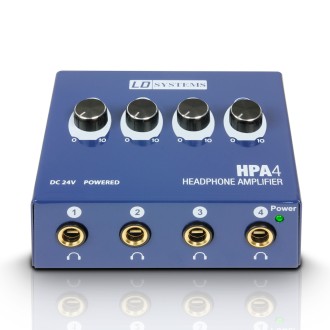 LD Systems HPA 4 - Headphone Amplifier 4 Channels
