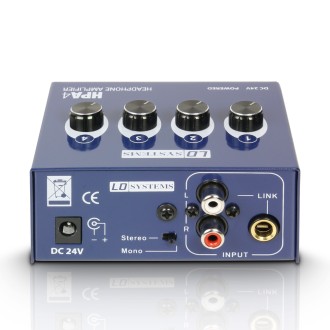 LD Systems HPA 4 - Headphone Amplifier 4 Channels