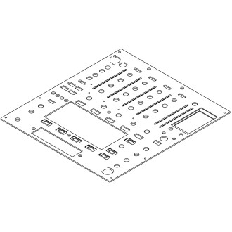Pioneer DJM-800 Main Front Panel