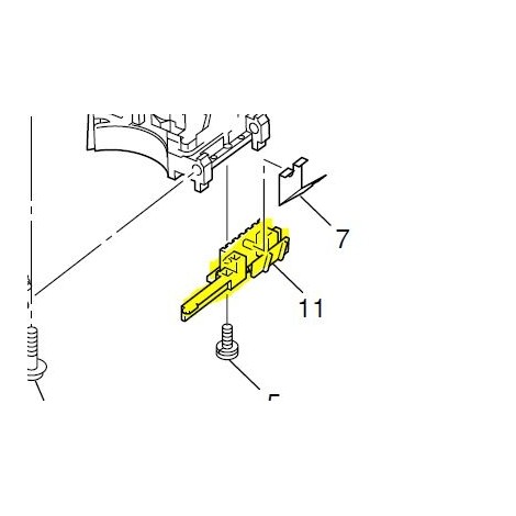 PIONEER  CDJ-1000 / CDJ-1000MK2  Guide Bar Joint for Laser Connection - DNK3777 / DNK3802 