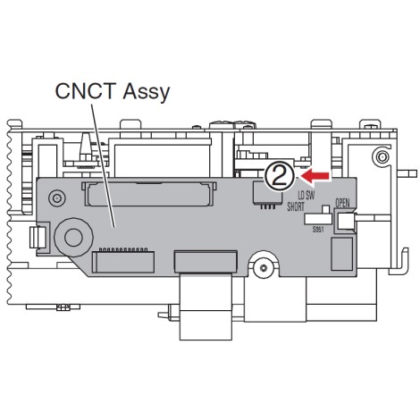 Pioneer CDJ 350 CNCT Assy