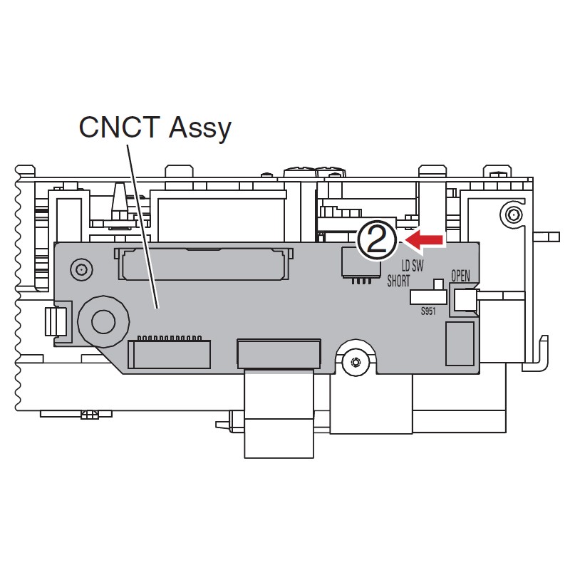 Pioneer CDJ 350 CNCT Assy
