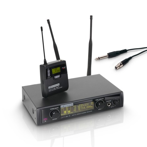 LD Systems WIN 42 BPG - Wireless Microphone System with Belt Pack and Guitar Cable