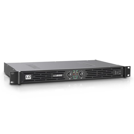 LD Systems XS 200 - PA Power Amplifier Class D 2 x 100 W 4 Ohms
