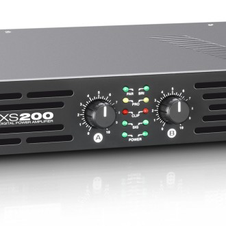 LD Systems XS 200 - PA Power Amplifier Class D 2 x 100 W 4 Ohms