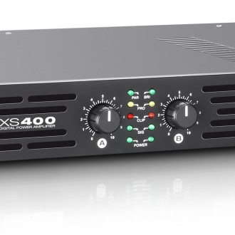 LD Systems XS 400 - PA Power Amplifier Class D 2 x 200 W 4 Ohms