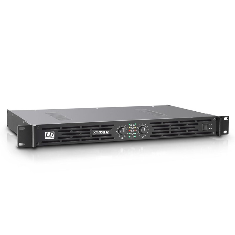 LD Systems XS 700 - PA Power Amplifier Class D 2 x 350 W 4 Ohms