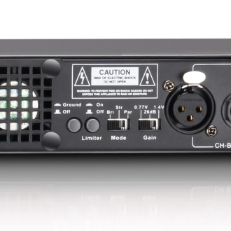 LD Systems XS 700 - PA Power Amplifier Class D 2 x 350 W 4 Ohms