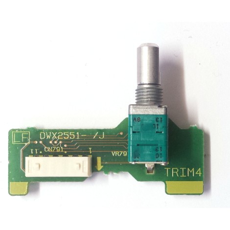 Pioneer DJM 800 Trim PCB Assembly for Channel 4 DWX2551