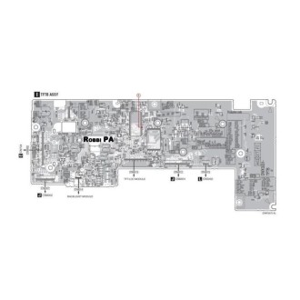 Pioneer CDJ-2000NXS Control Assy TFTB Assy DWX3331