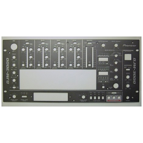 Pioneer DJM 3000 Faceplate Front Panel 224100460