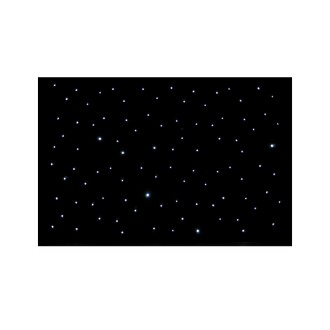 LEDJ 3 x 2m LED Starcloth System with Stand & Bag Set