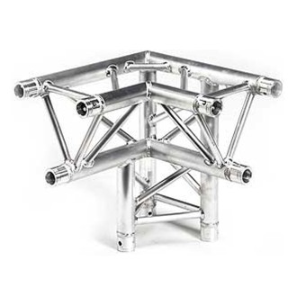 Global Truss F33 PL 3 Way 90 Degree Corner R/H Apex Down (4093-33PL)