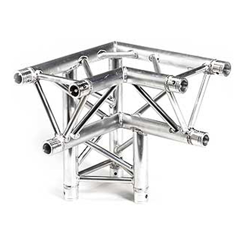 Global Truss F33 PL 3 Way 90 Degree Corner L/H Apex Down (PL-4093-34)