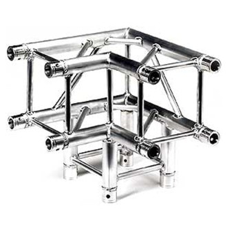 Global Truss F34 PL 3 Way 90 Degree Corner (4126-30PL)