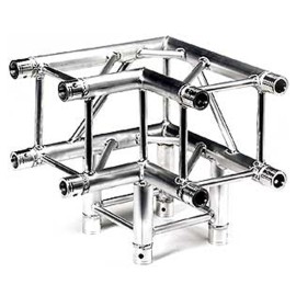 Global Truss F34 PL 3 Way 90 Degree Corner (4126-30PL)