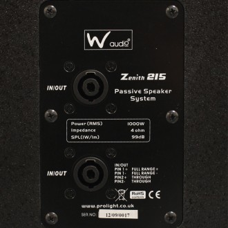 W Audio Zenith S215 Bass Enclosure