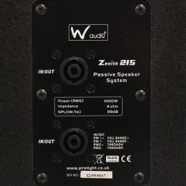 W Audio Zenith S215 Bass Enclosure