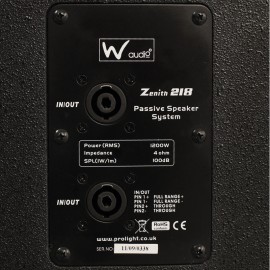 W Audio Zenith S218 Bass Enclosure