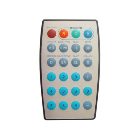 LEDJ IR Remote for LEDJ88 & LEDJ257