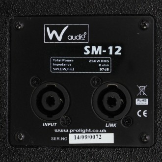 W Audio SM 12 Stage Monitor