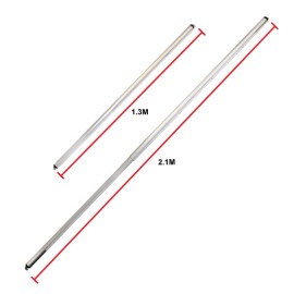 Global Truss Curtain Call Pipe and Drape 1.3M-2.1M Cross Bar