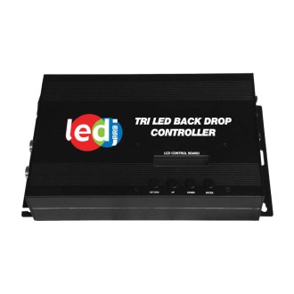 LEDJ PRO 6 x 3m Tri LED Black Starcloth System