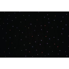 LEDJ PRO 8 x 4m Tri LED Black Starcloth System