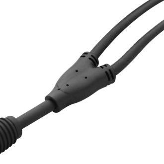 W Audio 0.25m XLR Male - 2 x XLR Female Cable Lead