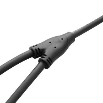 W Audio 0.25m XLR Female - 2 x XLR Male Cable Lead