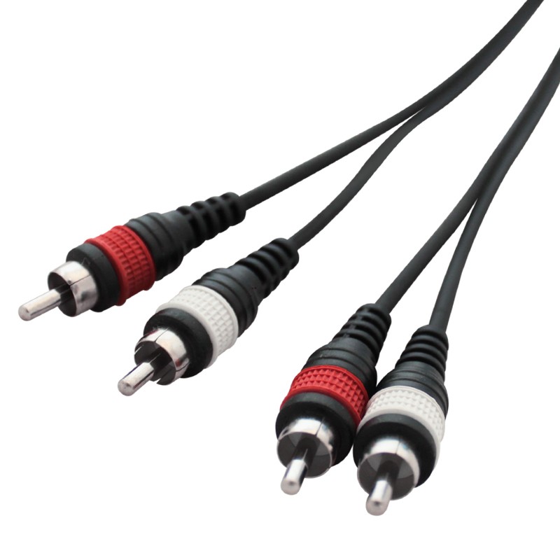 W Audio 3m 2 x Phono - 2 x Phono Cable Lead