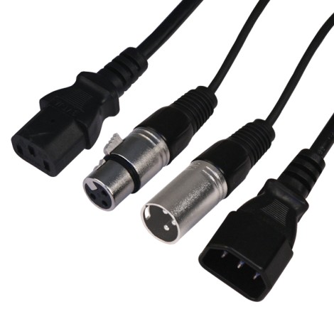LEDJ 5m Combi DMX/Power Cable Lead