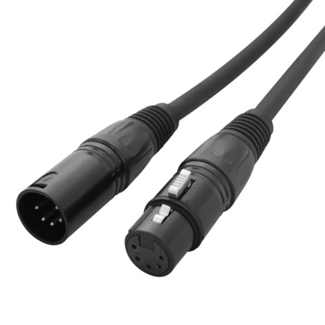 LEDJ 20m 2 Pair 5-Pin DMX Cable Lead
