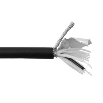 LEDJ 100m 2 Core Screened DMX Cable Drum