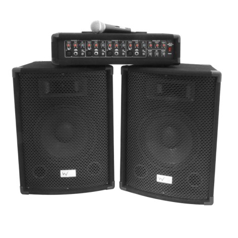 W Audio Gig Rig Performer 200W PA Package