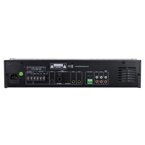 Clever Acoustics MA 2120 100V 120W Mixer Amplifier
