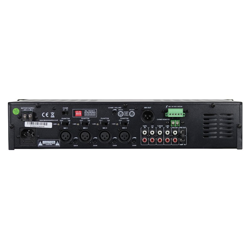 Clever Acoustics MA 3240 100V 240W Mixer Amplifier