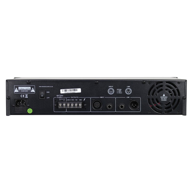 Clever Acoustics SL 120 100V 120W Slave Amplifier