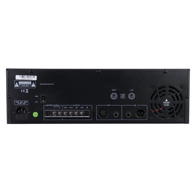 Clever Acoustics SL 350 100V 350W Slave Amplifier