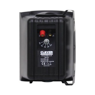 Clever Acoustics BGS 25T Black 100V Speakers (Pair)