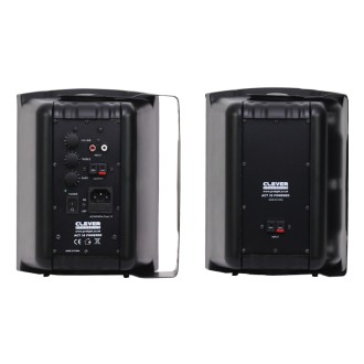 Clever Acoustics ACT 35 Black Powered Speakers (Pair)