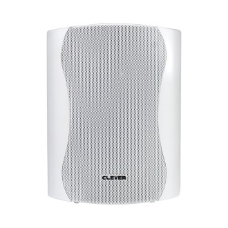 Clever Acoustics WPS 25T White 100V Weatherproof Speakers (Pair)