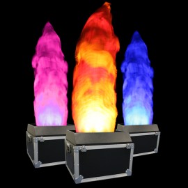 Equinox 2m Flight Cased DMX LED Flame Machine