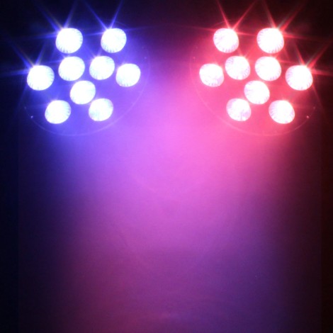 LEDJ Intense 9P10 RGBWA LED Slim Par