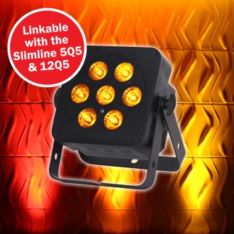 LEDJ Slimline 7Q5 RGBA (Black Housing)